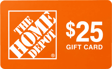 $25 Home Depot Gift Card