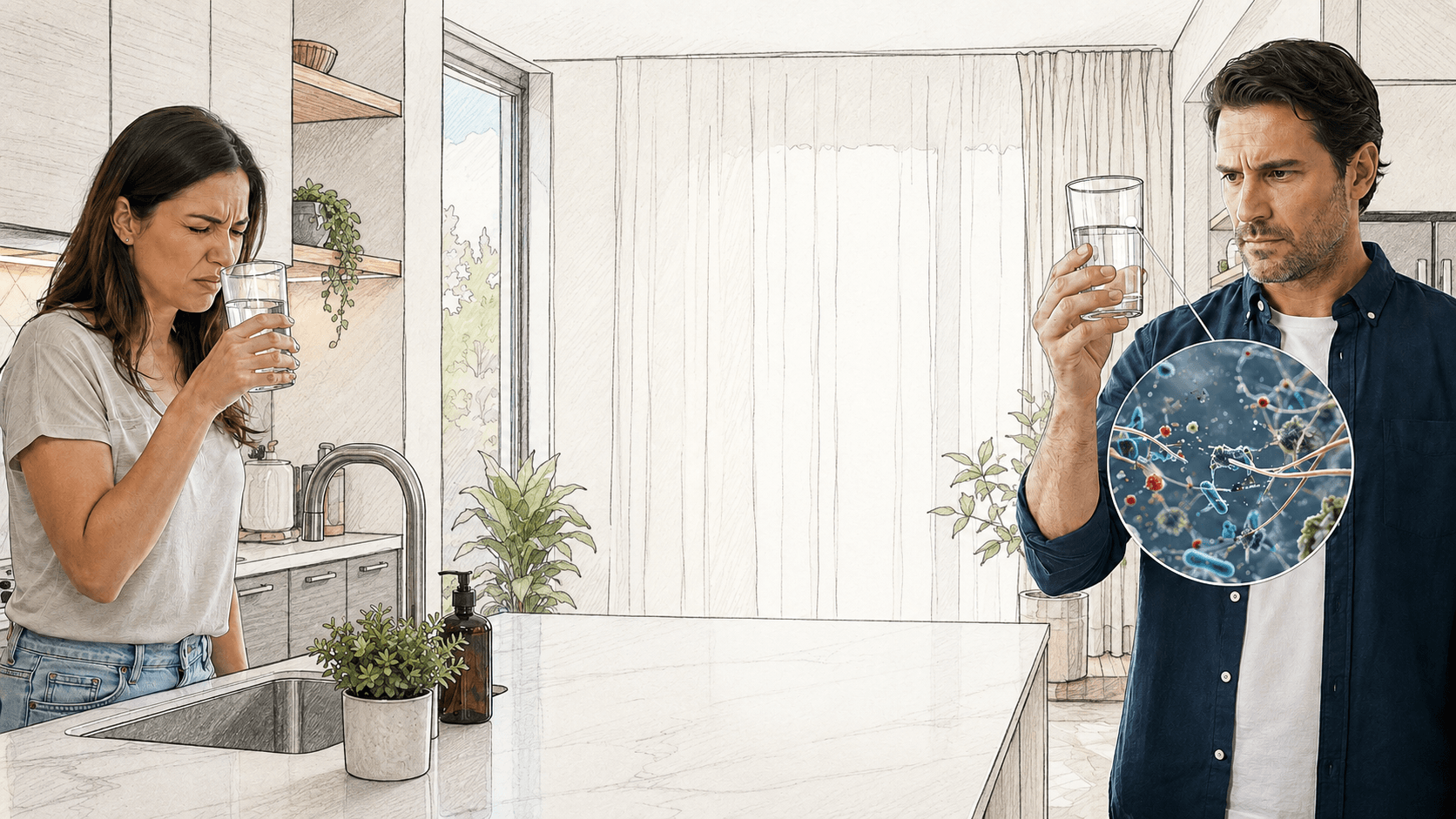Green Whole Home Water System Hero Background