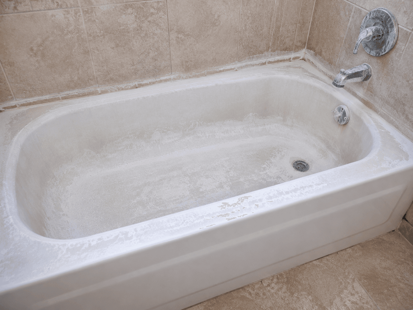 Bathtub buildup