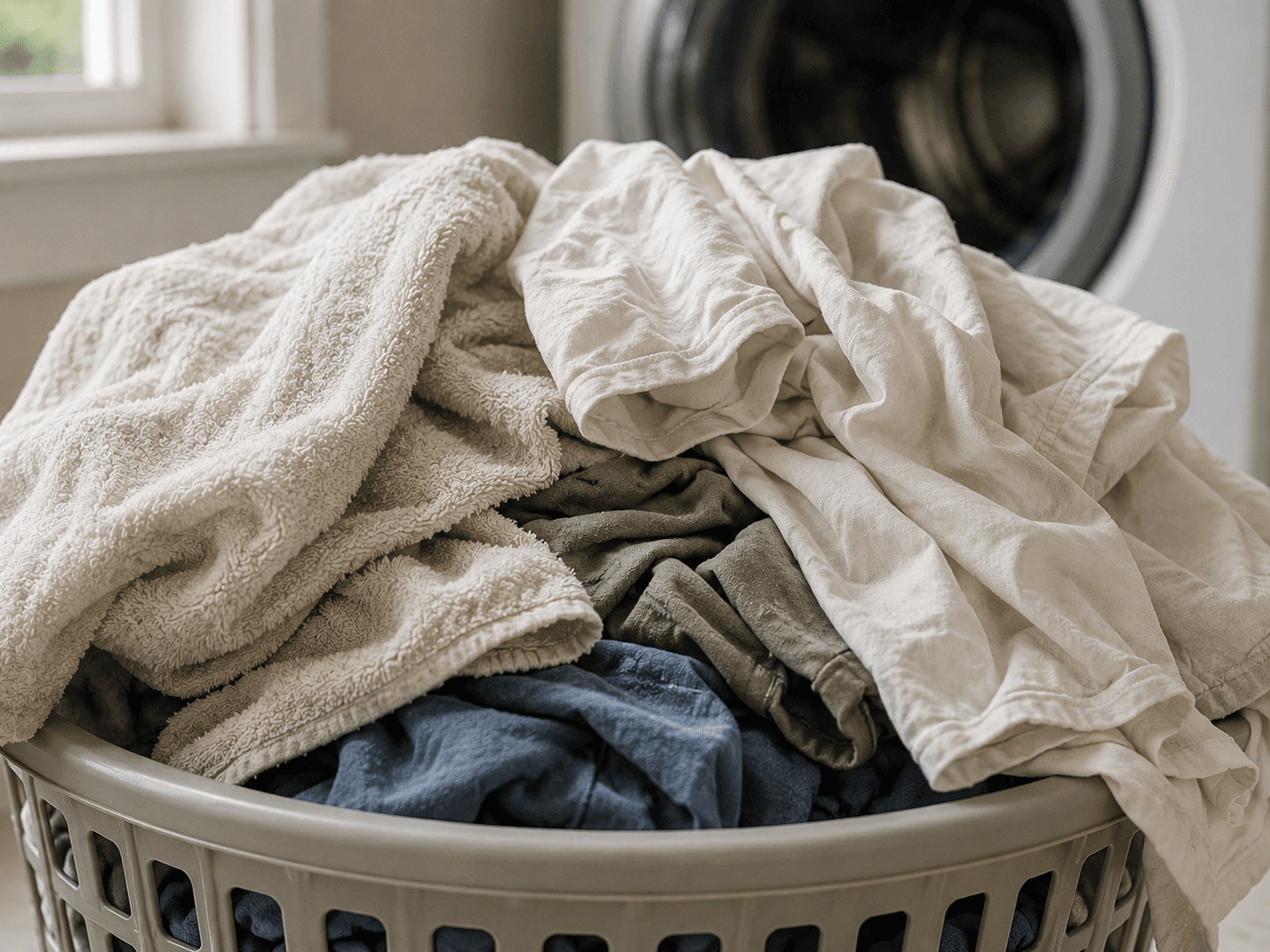 Dull and dingy clothes