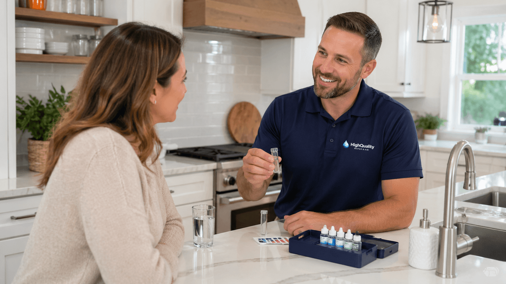 Professional water testing
