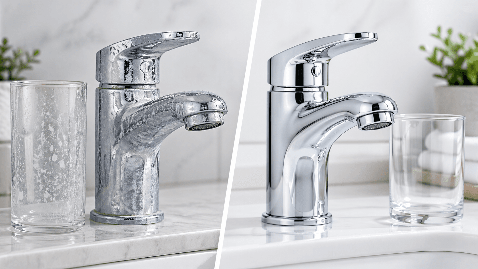 Comparing hard and soft water