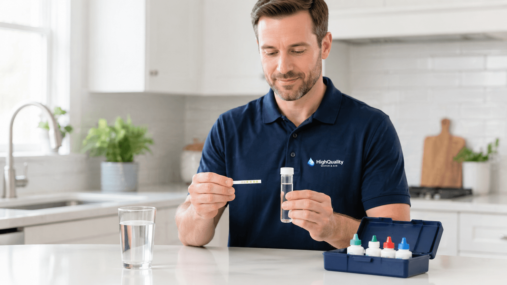 Testing water quality