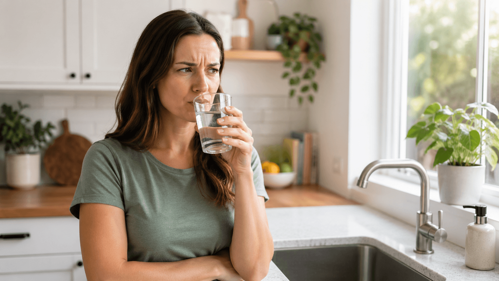 Bad tasting water